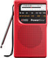 PowerBear Portable Radio | AM/FM, 2AA Battery Operated with Long Range Reception for Indoor, Outdoor & Emergency Use | Radio with Speaker & Headph...