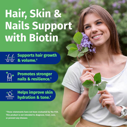 1 Body Hair Skin and Nails Vitamins with Biotin – 26 Vitamins, Minerals and Herbal Extracts – Hair, Skin and Nail Growth Supplement for Women and ...