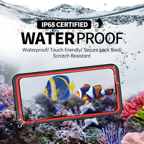 BEASTEK Galaxy S20 Plus Waterproof Case, Shockproof Dustproof IP68 Underwater Case, FSN Series with Built-in Screen Protector Anti-scratch 360 Cov...