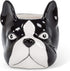 Abbott Collection 27-MINIKIN-068-LG Large Dog Head Planter, Black/White...