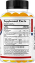 Hint Brain Memory Supplements for Kids & Teens, Omega 3 Brain Health, Focus & Eye Support Vitamins, Low Sugar 60 Gummies Support Attention & Conce...