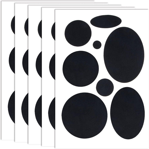 OIIKI Puffer Down Jacket Repair Patch Kit 40pcs, Black Nylon Fabric Repair Patch Self Adhesive Waterproof Stick On Patches Tape for Coat Clothing ...
