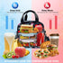 Nurse Lunch Bag Insulated Lunch Box Small Lunch Tote Bags with Water Bottle Holder, Adjustable & Removable Shoulder Strap Lunch Box for Women Men...