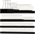 DSTELIN Binder Clips Paper Clamps Assorted Sizes 150 Count (Black), Large, Medium, Small, X Small and Micro, 5 Sizes in One Pack, Meet Your Differ...