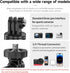 Backpack Mount Clip - for DJI OSMO Pocket 3 Magnetic Mounts 360° Rotation Action 4 Backpacks Shoulder Strap Clips Most Cameras GoPro Insta360 OSMO...