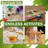 6" Jumbo Wooden Craft/Popsicle Sticks/DIY Craft Projects- Pack of 100ct...