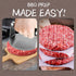 Burger Press,Stainless Steel Grill Press,Bacon Press,5.5Inch Round Non-Stick Burger Press with Anti-Scald Handle?Griddle Cooking Tools for Hamburg...