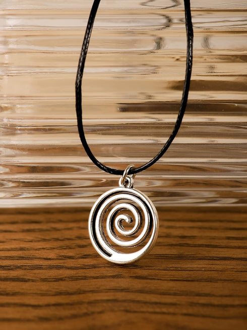 Sacina Gothic Spiral Choker Necklace, Black Choker, Boho Necklace, Gothic Necklace, Christmas New Year Jewelry Gift For Women...
