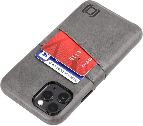 Dockem Wallet Case for iPhone 11 Pro: Built-in Metal Plate for Magnetic Mounting & 2 Credit Card Holders: M2 Exec Premium Synthetic Leather (5.8, ...