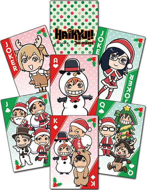Great Eastern Entertainment Haikyu!! S3 - Christmas Sd Group Playing Cards Multi-colored, 5"...
