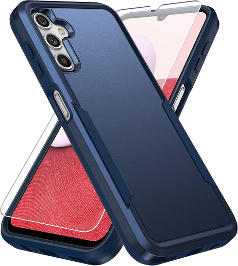for Samung Galaxy A14 5G Case, Samsung A14 5G Phone Case with Screen Protector,Heavy-Duty Tough Rugged Shockproof Protective Phone Case for Galaxy...