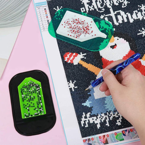 RovyFota Diamond Painting Pen, Handmade Resin Diamond Painting Tools with Glue Clay and Various Tips, More Comfortable and Faster...