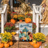 Thankful Nautical Pumpkin Lantern Home Decorative Garden Flag, Thanksgiving Yard Lawn Fall Coastal Outside Decor, Autumn Farmhouse Beach Outdoor S...