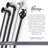 Kenney Kiera Crown Window Curtain Rod, Adjustable Curtain Rod for Windows 28 to 48 Inches, Extendable Curtain Rod Set, Matte Black Curtain Rod...