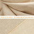 Caydo 3 Pieces Large Size Linen Needlework Fabric for Garment Craft, Flower Pot Decoration and Tablecloth, 62 by 19 Inch...