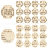 Baby Milestone Cards Wooden Monthly Cards and Infant First, Double Sided Engraved Photo Prop Discs,Gift Set for Baby Shower and Newborn,Come with ...