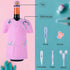 Nurse Gifts,Christmas Gifts for Nurses,Cool Gifts for Nurses,Nurse Wine Gift Bag,Nurse White Coat Ceremony Gifts,Wine Bottle Nurse Coat,Doctor Coa...