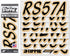 Whipline Solid Black/Tan 3" Alpha-Numeric Registration Identification Numbers Stickers Decals for Boats & Personal Watercraft...