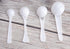 Sowaka 4 Pcs Measuring Spoons 1g 3g 5g 10g Plastic Teaspoon Tablespoon for Accurate Measure Coffee Protein Milk Scoops Spoon Home Kitchen Measurin...