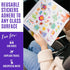 Kids Travel Educational Activity Book with Washable Markers - Car and Airplane Activities, Learning Toys for Toddlers- Search and Find, Reusable S...