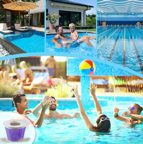 30-Pack of Pool Skimmer Socks, Ultra Fine Mesh Filter Sock Net for Skimmer Baskets, Skimmers Cleans Debris and Leaves for In-Ground and Above Grou...