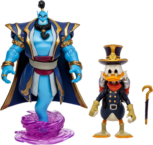 McFarlane Toys - Disney Mirrorverse Genie 5in Scrooge McDuck 5in and Goofy 7in, Action Figure 3pk, Gold Label, Amazon Exclusive...