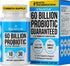 BIGJOHNLAB® Probiotics 30capsules 1month supply Women & Men 60 Billion CFU 10 Strains + Organic Prebiotics Immune, Digestive Gut Health Supports O...