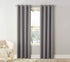 Sun Zero Becca Energy Efficient Grommet Curtain Panel, 40" x 95", Gray...