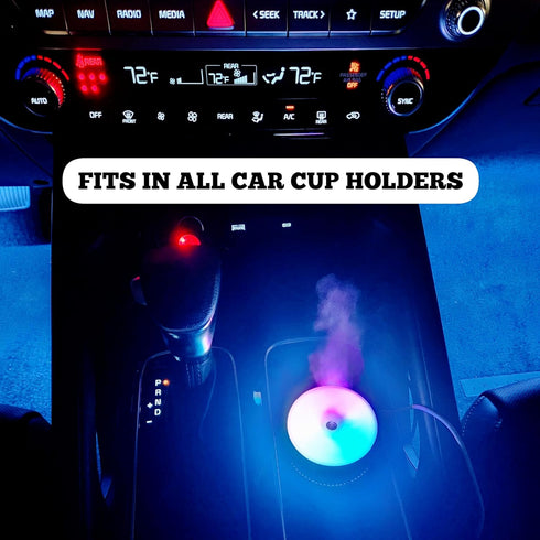 Portable Mini Humidifier for Car 220ML Small Cool Mist Humidifiers USB Personal Desktop Humidifier for Baby Bedroom Car Travel Home Office Auto Sh...