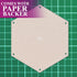 Hexagon Quilting Template Set - 7" with 1/4" Seam Allowance - Durable Acrylic Templates for Quilting, Patchwork, Crafting, & Sewing Projects - Cle...