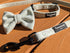 Dog Collar with Bow Tie and Tangle-Free Dog Leash Set, Adjustable Soft and Comfy, Perfect for Playful Pups (Extra Small, Pink) (Set of 3)...