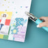 We R Memory Keepers- Crop-A-Dile Eyelet Setter, Blue Comfort Handle, for 1/8 or 3/16 Inch Holes, Grommet and Embelishment Crafting Puncher for Pap...
