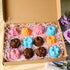 Sakolla 3 Pack Chocolate Flowers Silicone Molds 12 Cavity Flowers Heart Shape Candy Cake Molds for Baking, Cupcake, Jelly, Ice Cube, Muffin...