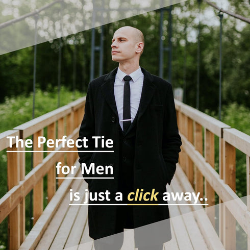 Clip on Ties for Men, 2 Pcs Black Clip on Tie & Tie Clips Set, 20 Inches Premium Solid Color Clip Ties for Men...