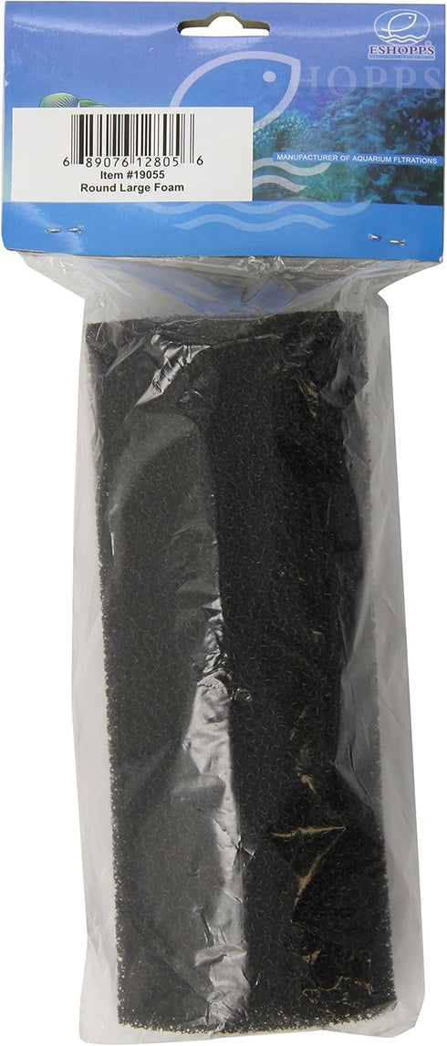 Eshopps AEO19055 Round Foam Filter, Large...