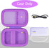 khanka Hard Case Replacement for Anker 3-in-1 Power Bank USB C Charger Block,10,000mAh 10k Portable Charger,Case only. (Purple)...