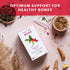 NUTRABONE - Bone Health Tea – Includes Rose Hip, Ginkgo Biloba and Yucca - For Bone Strength and Support - 20 Enveloped Tea Bags - by Nutra Tea - ...