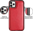 HianDier Wallet Case for iPhone 11 Pro Max Case Slim Protective Case with Credit Card Slot Holder Flip Folio Soft PU Leather Magnetic Closure Cove...