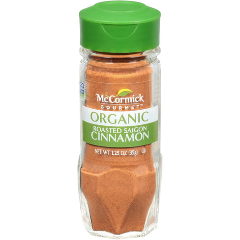 McCormick Gourmet Organic Roasted Saigon Cinnamon, 1.25 oz...