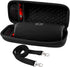 COMECASE Hard Travel Case for JBL Charge 4/ Charge 5 Waterproof Bluetooth Speaker. Carrying Storage Bag Fits Charger and USB Cable (Case Only) - B...