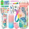 Decorate Your Own Water Bottle Kits for Girls Age 4-6-8-10,Mermaid Gem Diamond Painting Crafts,Fun Arts and Crafts Gifts Toys for Girls Birthday C...