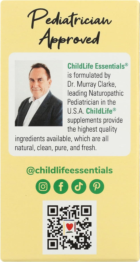 CHILDLIFE ESSENTIALS ChildBiotics Probiotics with Colostrum - Kids Probiotic Chewables, All-Natural, Non-GMO, Gluten-Free - Natural Mixed Berry Fl...