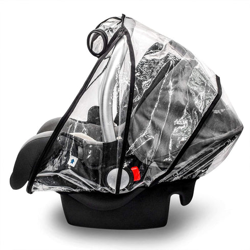 Car Seat Rain Cover,Food Grade EVA,Universal Car Seat Rain,Waterproof, Windproof Protection,Protect from Dust Snow,Rain Cover Features Quick-Acces...