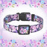 Cute Floral Dog Collar for Small Medium Large Dogs,Girl Female Dog Collars Soft Patterns Adjustable Pet Collar with Quick Release Safety Buckle fo...