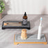 Sponge Holder Quick Dry Kitchen Sink Caddy Diatomaceous Earth Stone Drying Mat Bathroom Countertop Organizer Soap Dish Tray for Counter, Vanity, B...