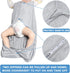 3 Pack Baby Sleep Sack 3-6 Months 100% Rayon Cotton Baby Sleeping Bag 2-Way Zipper Toddler Wearable Blankets Comfy Stretchy Thin Sleep Sacks TOG 0...
