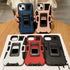 for iPhone 14 Pro Max Heavy Duty Case with Invisible Bracket Built-in Kickstand Holster, Military Grade Square Case for Men Women Protective Shock...