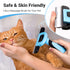 MIU COLOR Pet Grooming Brush?Deshedding Tool & 2 Sided Undercoat Rake for Dogs & Cats,2 in 1,Reduces Shedding and Remove Knots,Mats,Tangles for Ca...
