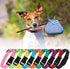 9 Pieces Adjustable Dog Collar for Medium Dogs, Soft Nylon Dog Collar with Quick Release Buckle Collar Bulk for Dogs Walking Running Training (Bri...