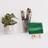 FIXSMITH 3x4 Inch Mini Stretched Canvas Easel Set- Bulk Pack of 12,Set Contains 12 Mini Rectangle Canvases &12 Mini Easels,Small White Art Canvase...